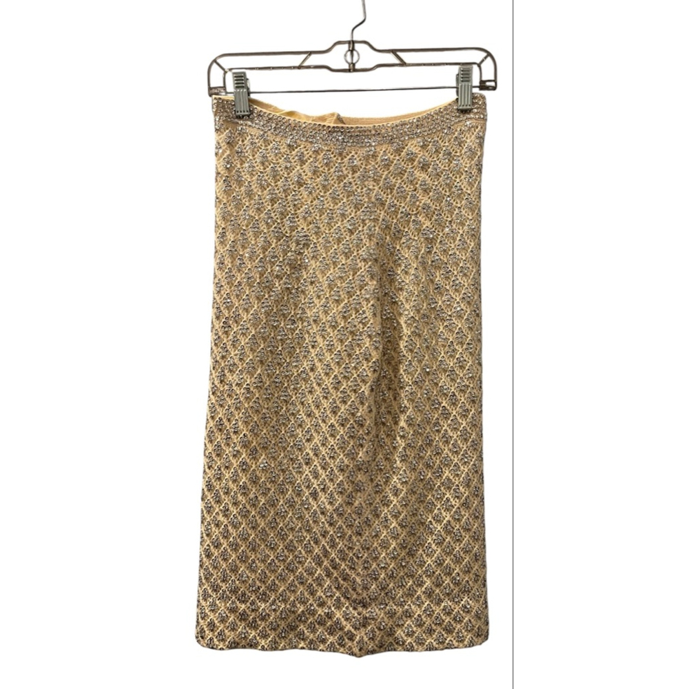 Vintage 1950's Sequins Top And Skirt Set Made In Hong Kong Size Small Cocktail - Picture 15 of 15